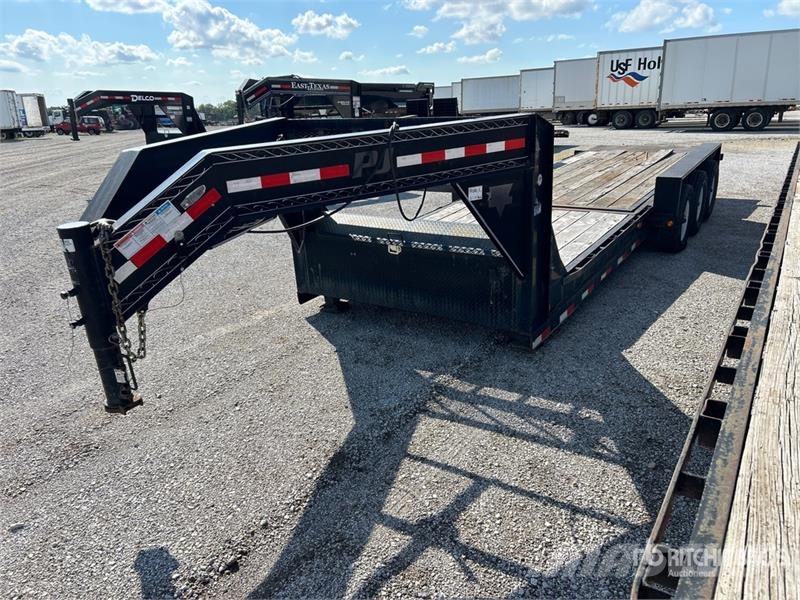 PJ 25 ft Tri/A Gooseneck Tilt Deck Trailer Góndola de cama rebajada