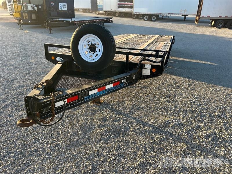 PJ T/A Equipment Trailer Reboques de transporte Auto