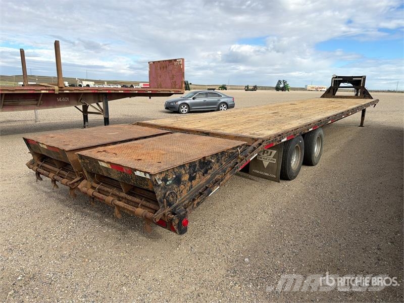 PJ Trailer Gooseneck 40 ft T/A Gooseneck Flatbed Trai Prikolice platforme/otvoreni sanduk
