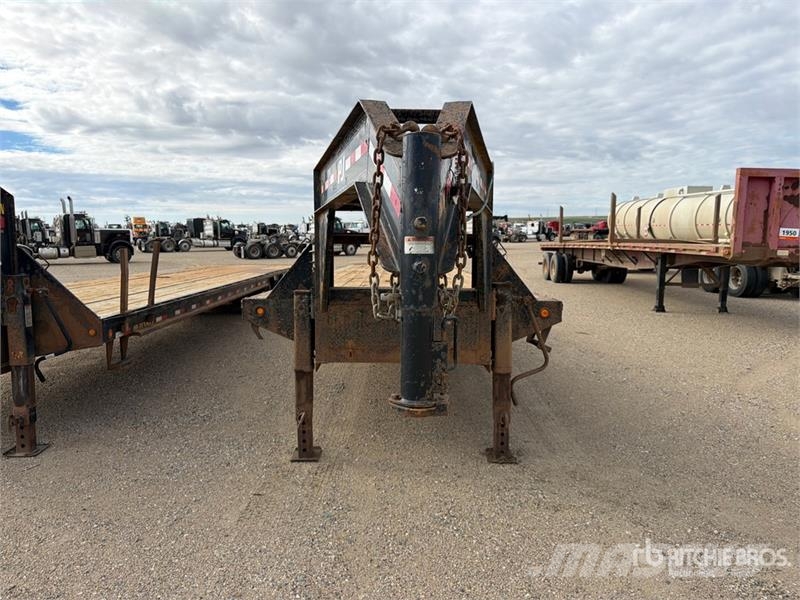PJ Trailer Gooseneck 40 ft T/A Gooseneck Flatbed Trai Prikolice platforme/otvoreni sanduk