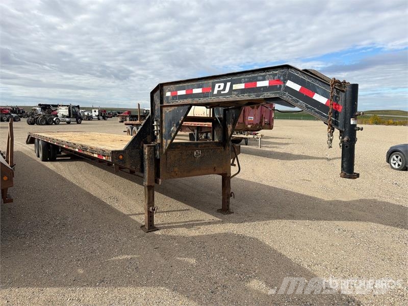 PJ Trailer Gooseneck 40 ft T/A Gooseneck Flatbed Trai Prikolice platforme/otvoreni sanduk
