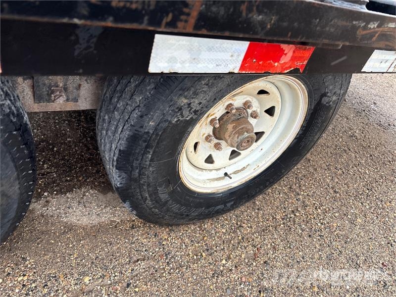 PJ Trailers Trailers 20 ft T/A Flatbed Trailer Бордови