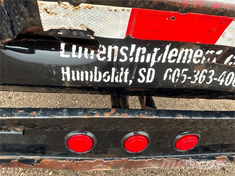 PJ Trailers Trailers 20 ft T/A Flatbed Trailer Бордови