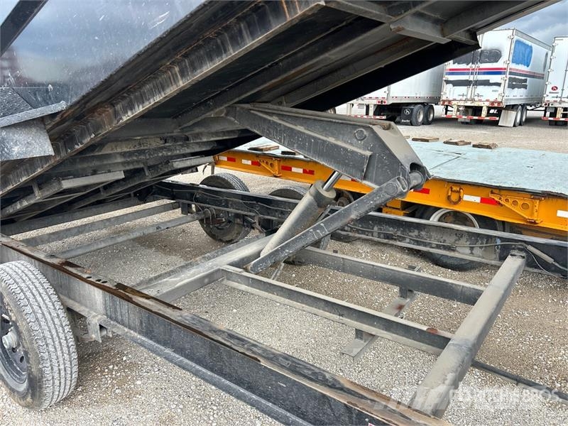 PJ Trailers Trailers DM162 16 ft T/A T/A Gooseneck Du مقطورات قلابة