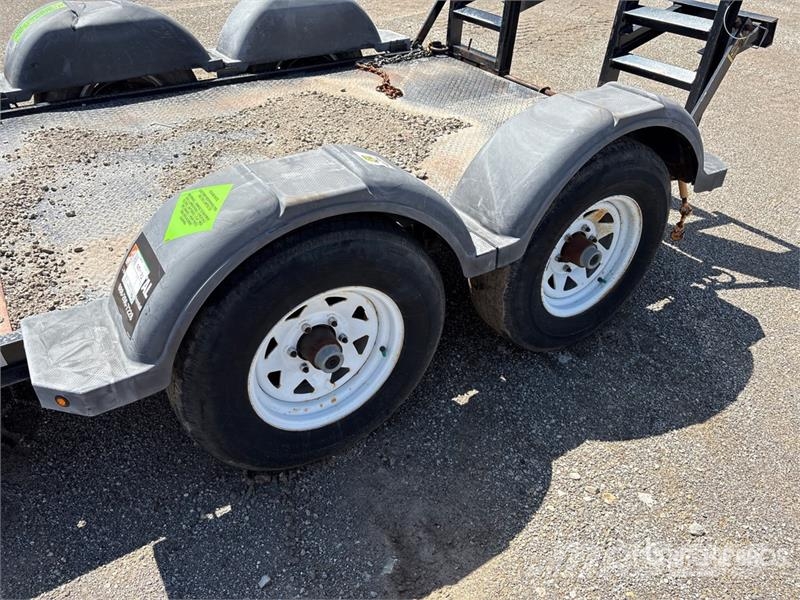  Pratt CP0510 14 ft T/A Equipment Trailer Autovežių priekabos