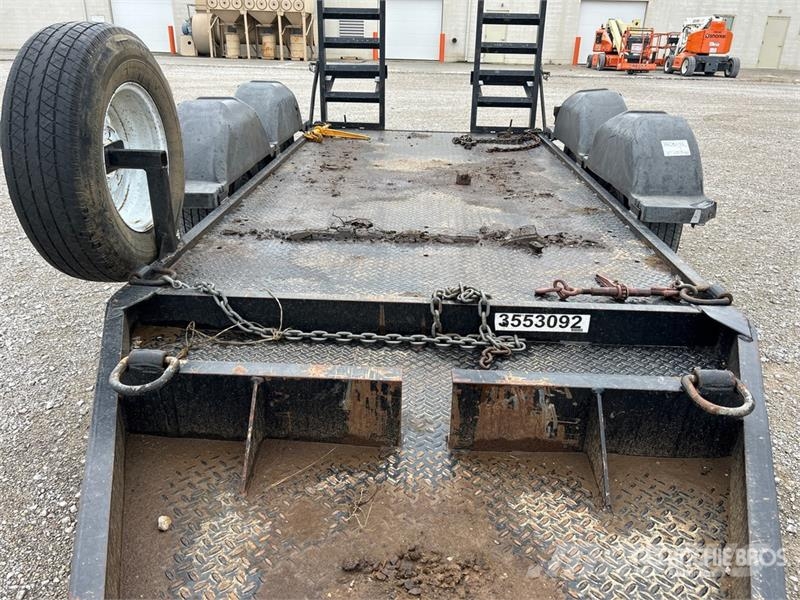 Pratt CP0510 3500 lb 10 ft T/A Equipment Trailer Autotransportanhänger