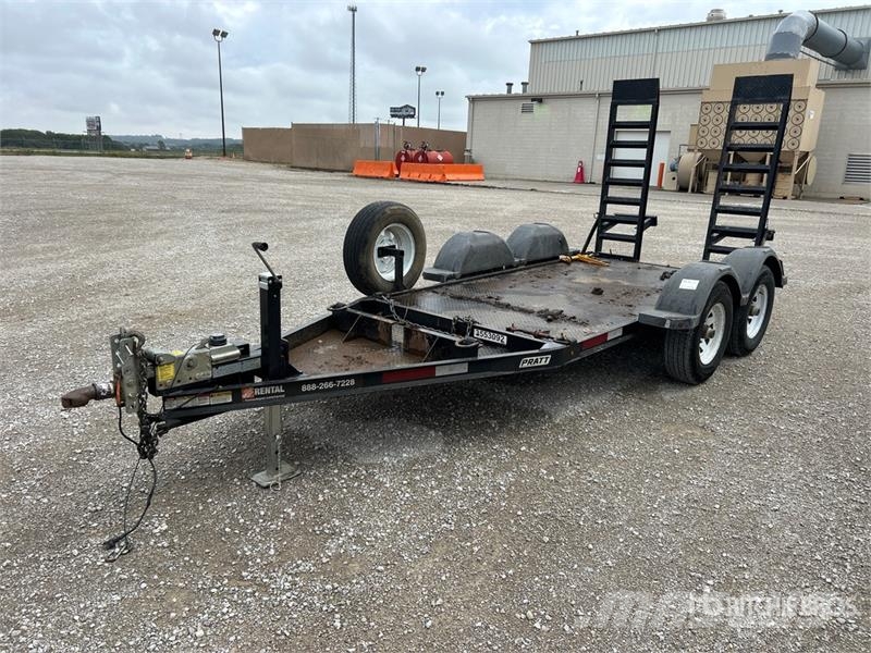 Pratt CP0510 3500 lb 10 ft T/A Equipment Trailer Autotransportanhänger