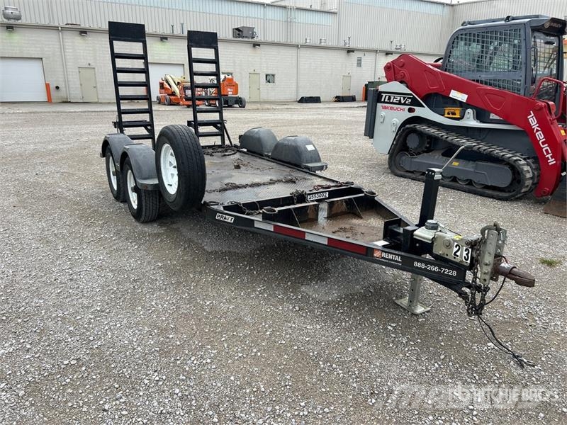 Pratt CP0510 3500 lb 10 ft T/A Equipment Trailer Autotransportanhänger