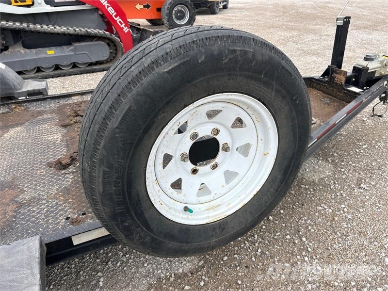 Pratt CP0510 3500 lb 10 ft T/A Equipment Trailer Autotransportanhänger