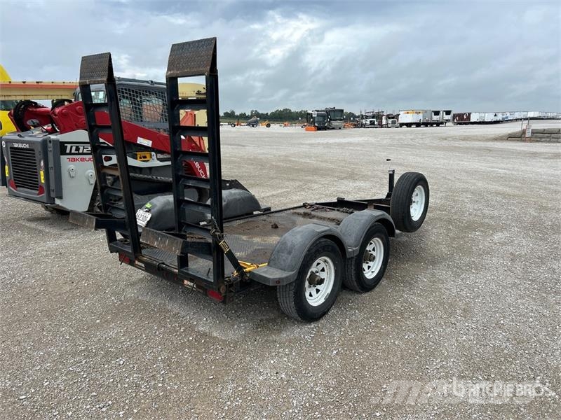Pratt CP0510 3500 lb 10 ft T/A Equipment Trailer Autotransportanhänger
