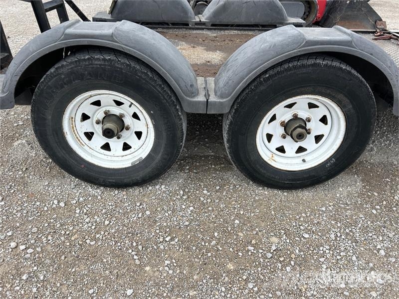 Pratt CP0510 3500 lb 10 ft T/A Equipment Trailer Autotransportanhänger