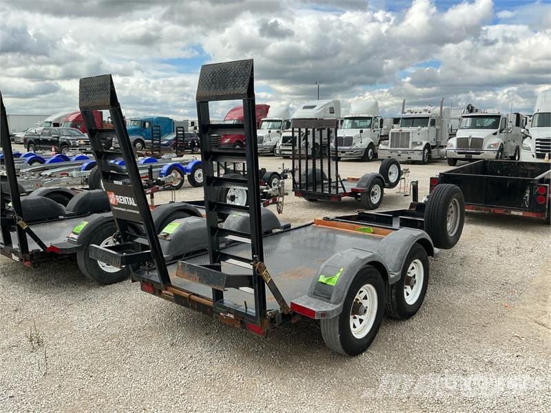 Pratt CP0510 7000 lb 14 ft T/A Equipment Trailer 차량 운반용 트레일러