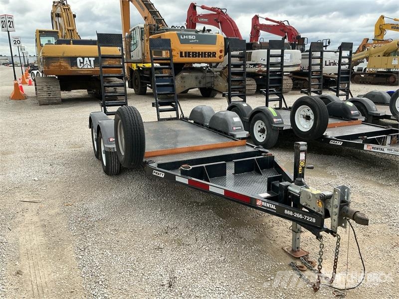 Pratt CP0510 7000 lb 14 ft T/A Equipment Trailer 차량 운반용 트레일러