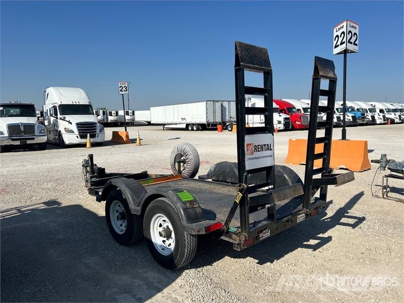 Pratt CP0510 Equipment Trailer Autotransportanhänger