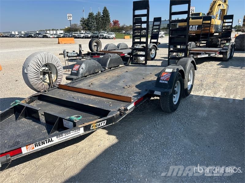 Pratt CP0510 Equipment Trailer Autotransportanhänger