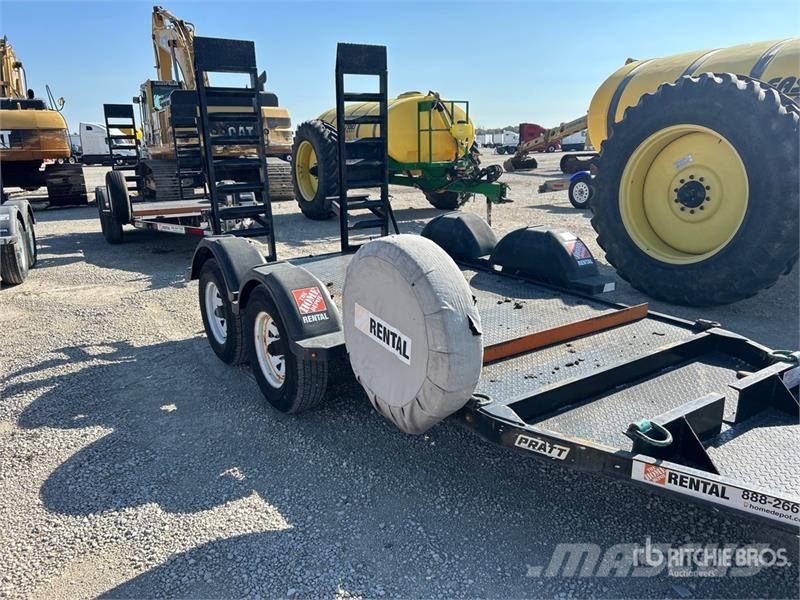 Pratt CP0510 Equipment Trailer Autotransportanhänger