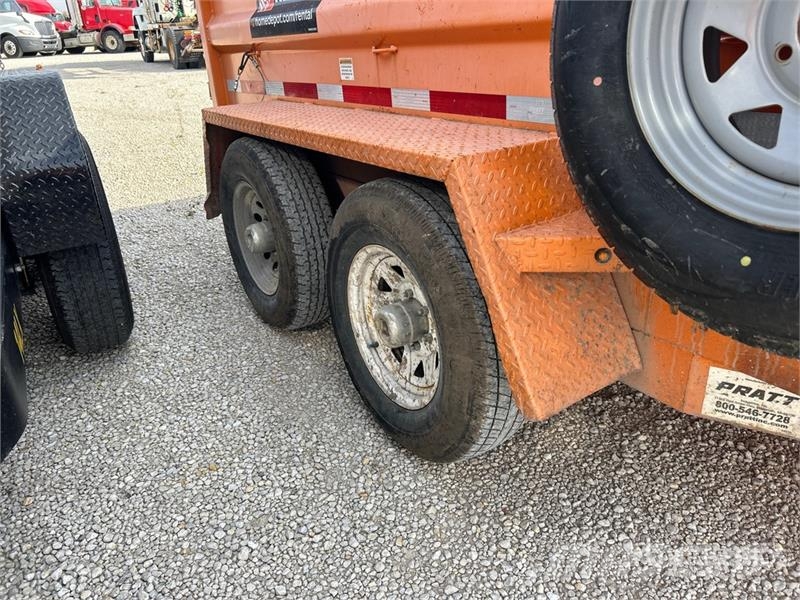 Pratt EZD11762 14 ft T/A Dump Utility Trailer Kiper prikolice