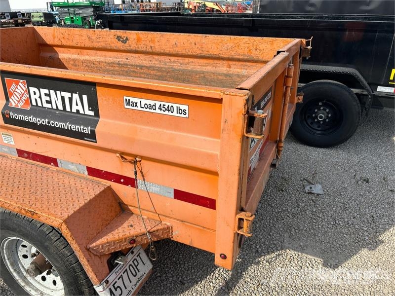 Pratt EZD11762 14 ft T/A Dump Utility Trailer Kiper prikolice