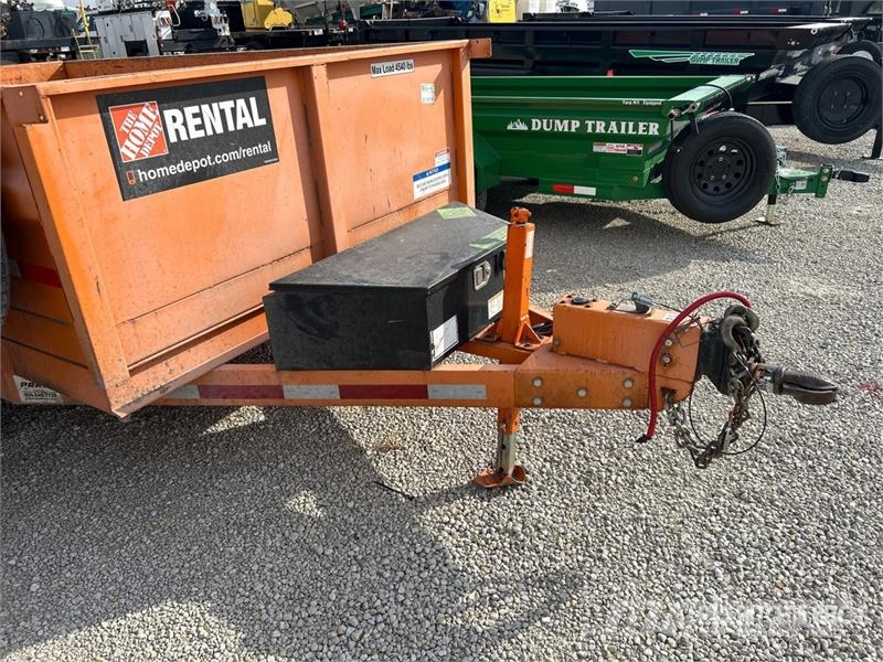 Pratt EZD11762 14 ft T/A Dump Utility Trailer Kiper prikolice
