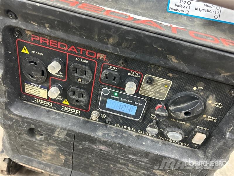 Predator 3500 3 kW Portable Generator Set Egyéb Áramfejlesztők
