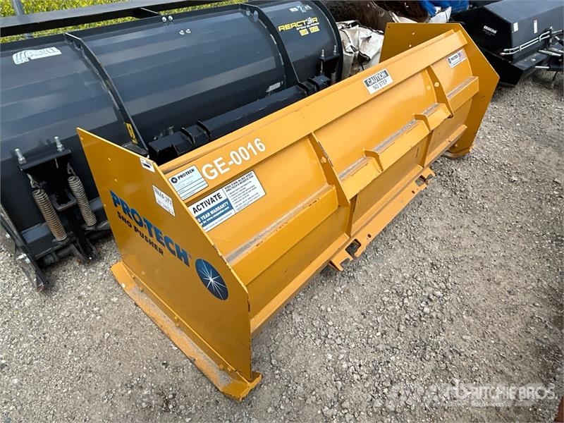 ProTech SP08S 96 in Skid Steer Snow Pusher Lumesahad