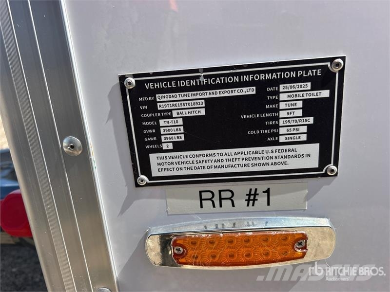 Qingdao TN-T10 9 ft 2 in x 5 ft 10 in 2 Person Portable S/ Overige componenten