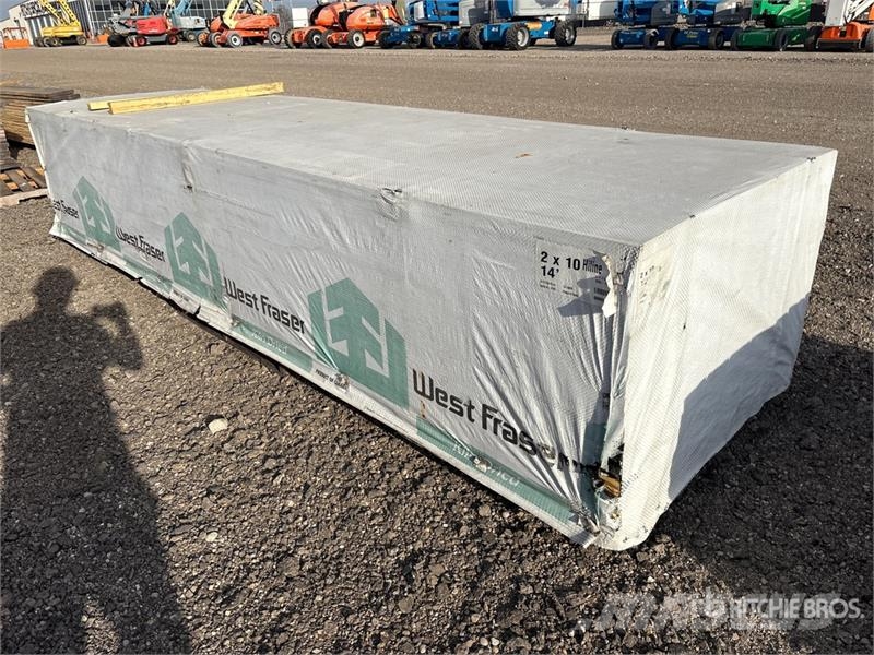  Quantity of (105) 2 in x 10 in x 14 ft SPF Lumber Outros componentes
