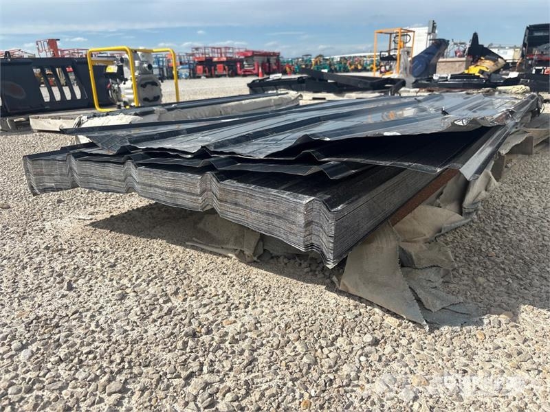 Quantity of 12 ft x 3 ft Metal Siding Winches, hoists and material lifts
