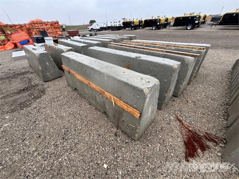 Quantity of (13) Concrete Barricades Muu
