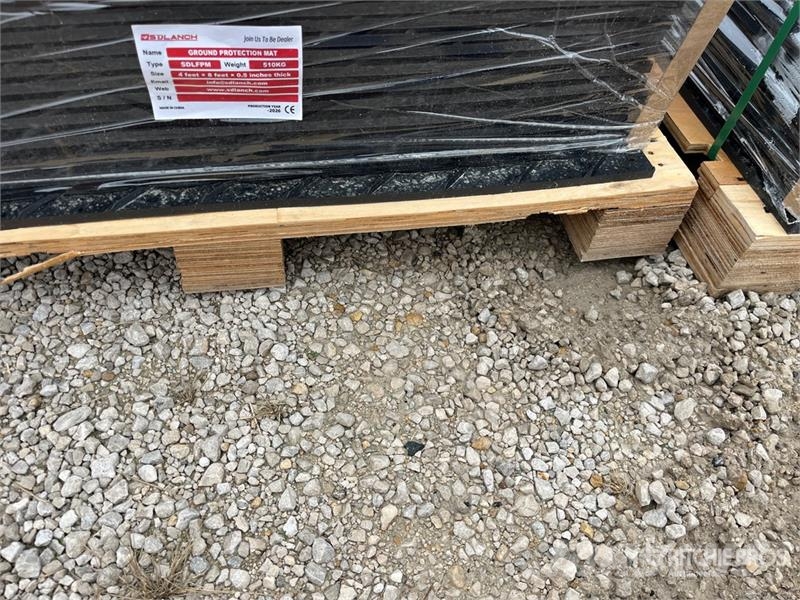 Quantity of (15) FPM Ground Protection Mats (Unus Porauskaluston varaosat