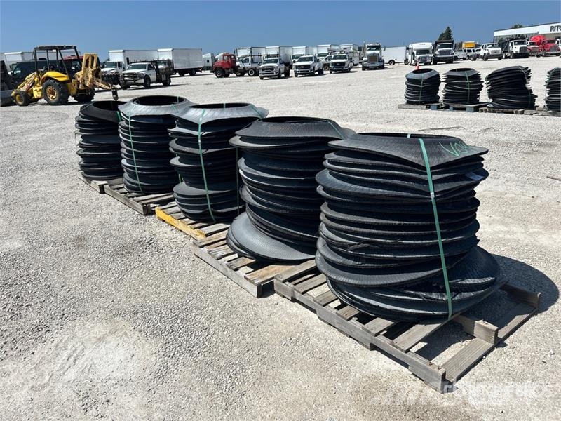 Quantity of (150) Safety Barrel Rings Muud osad