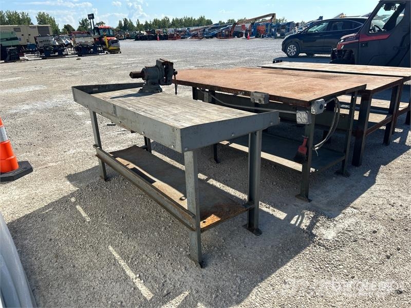 Quantity of (2) 6 ft 1-Drawer Workbench Other components