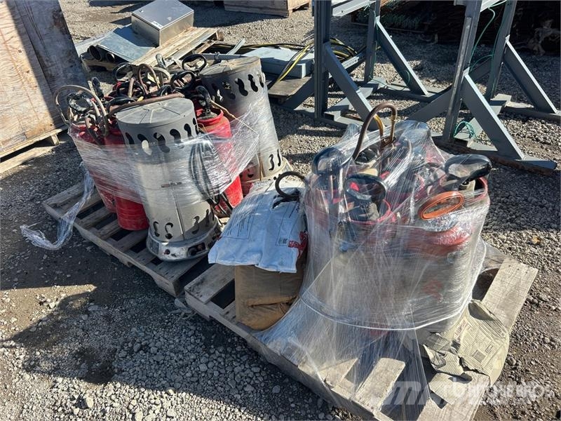  Quantity of (2) Pallets of Sprayers and Heaters مكونات أخرى