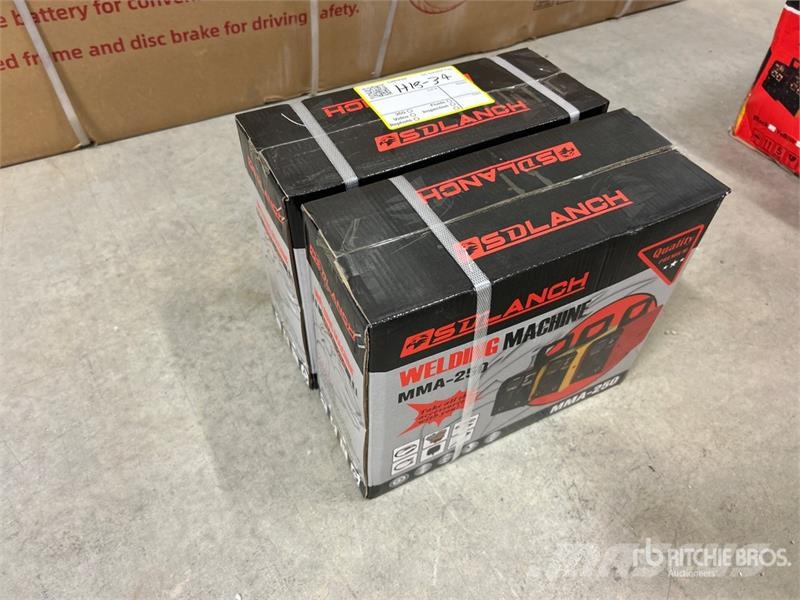  Quantity of (2)  SDLanch MMA-250 115 A Electric We Kaynak makineleri