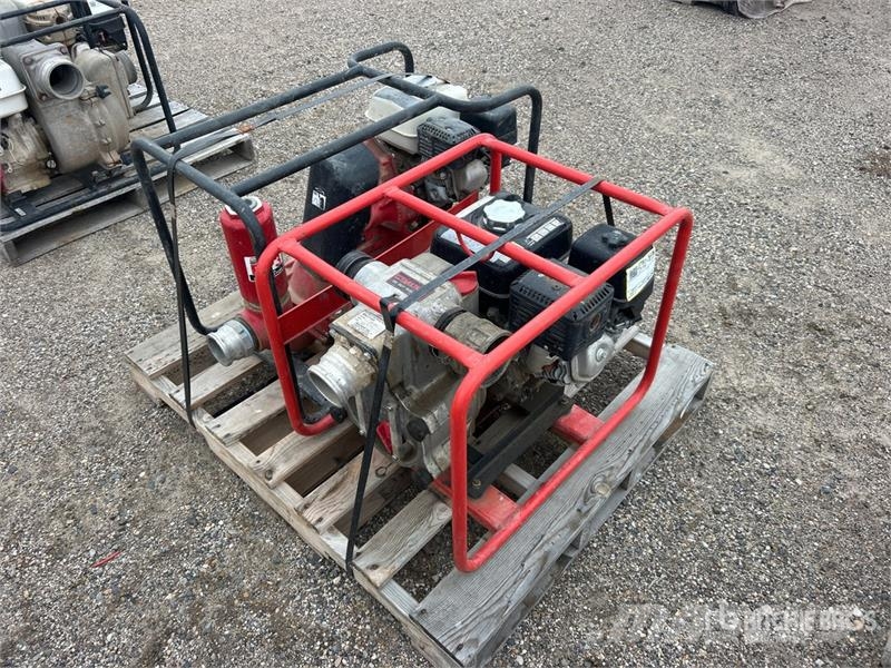  Quantity of (2) Skid-Mounted Water Pump Bombas de agua