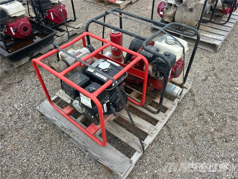  Quantity of (2) Skid-Mounted Water Pump Bombas de agua