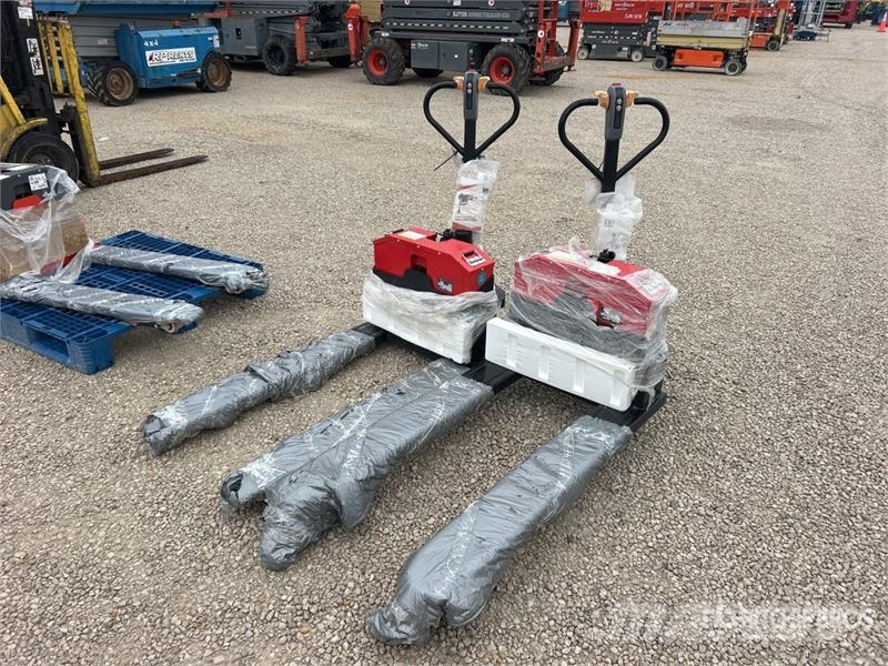  Quantity of (2)  STARVOX 6600 lb Electric Pallet J Jekketralle