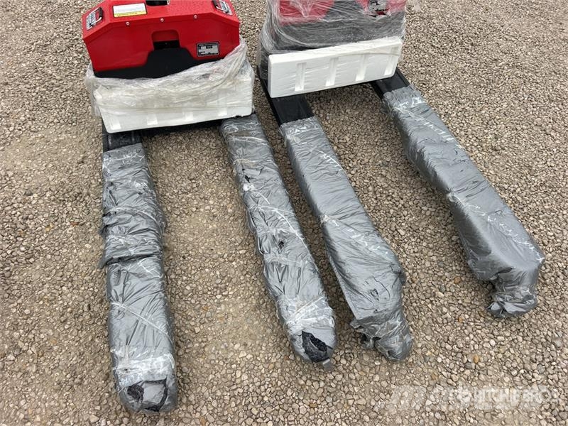  Quantity of (2)  STARVOX 6600 lb Electric Pallet J Jekketralle