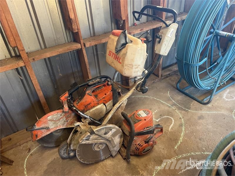Quantity of (2) Stihl Cut-Off Saw Other components