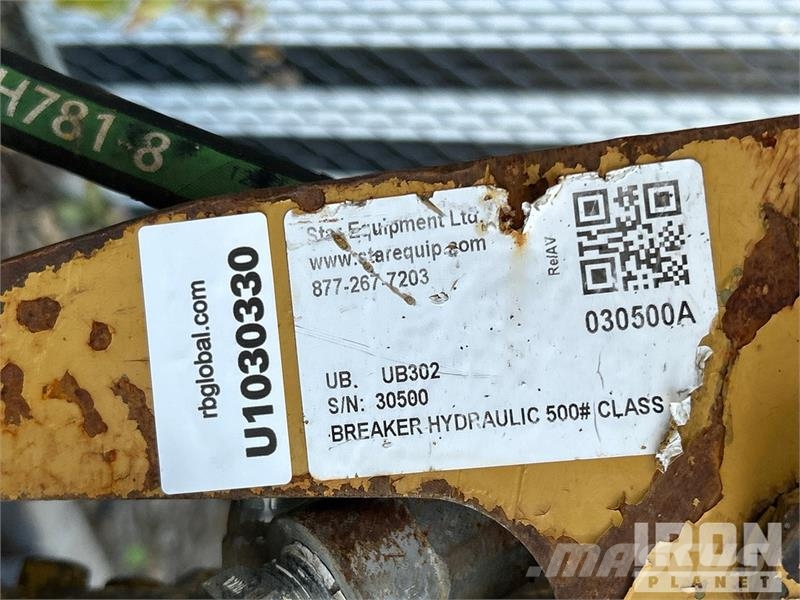 Quantity of (2) UB UB302 Q/C With storage stand Hy Hammers / Breakers