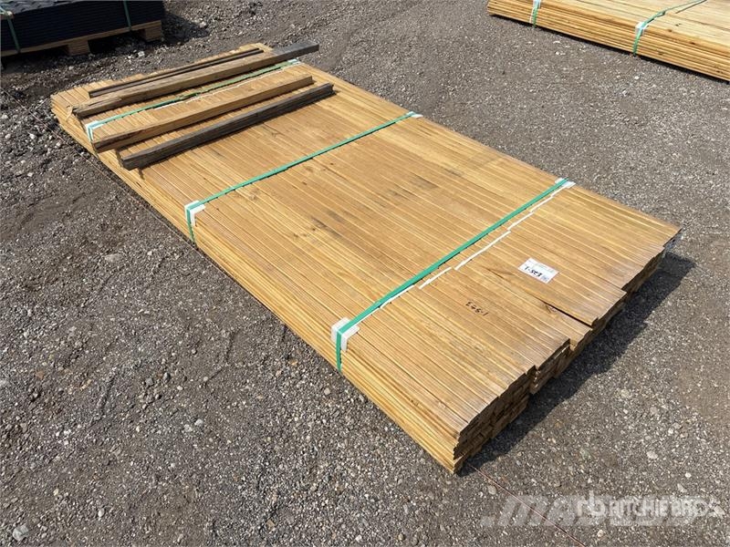 Quantity of (288) 1 in x 2 in x 8 ft PT Lumber Andet tilbehør