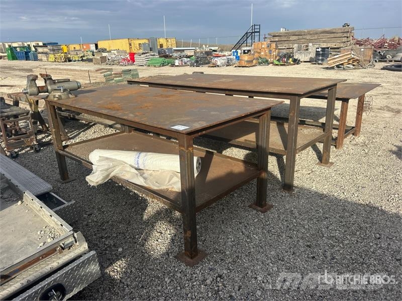 Quantity of (3) 8 ft Workbench Drugi deli