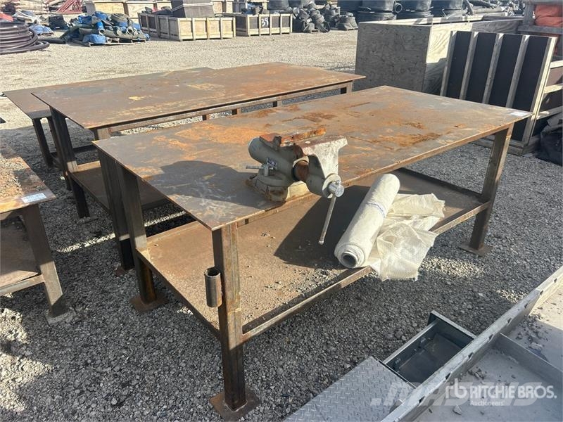  Quantity of (3) 8 ft Workbench Drugi deli