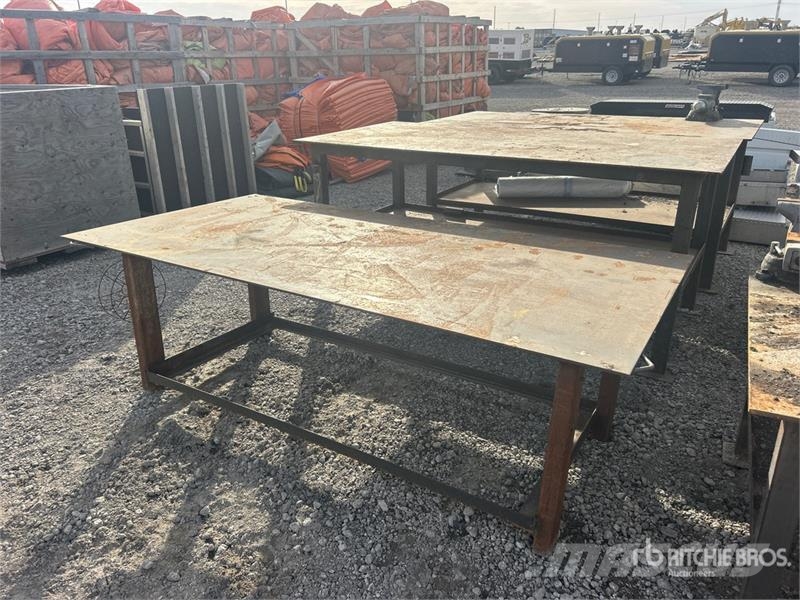  Quantity of (3) 8 ft Workbench Drugi deli