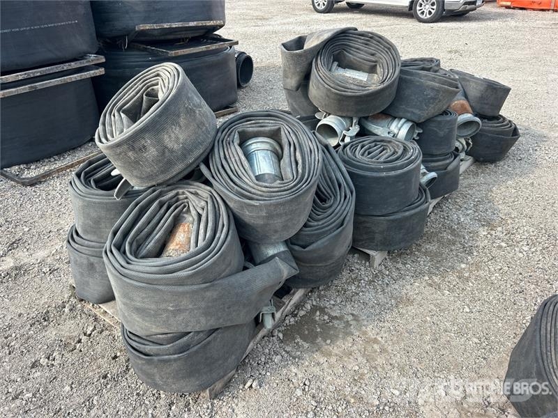  Quantity of (3) Pallets of 6 in Hose Other components