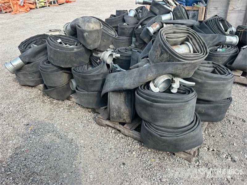  Quantity of (3) Pallets of 6 in Hose Other components