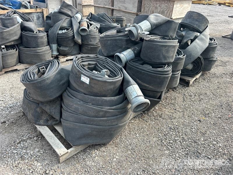  Quantity of (3) Pallets of 6 in Hose Other components