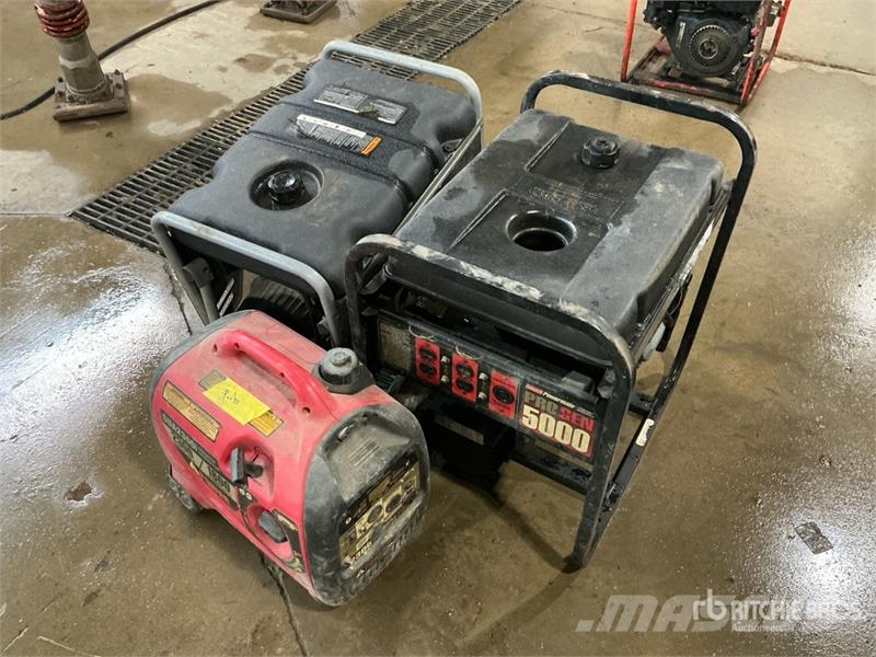 Quantity of (3) Portable Generator Set Muud generaatorid