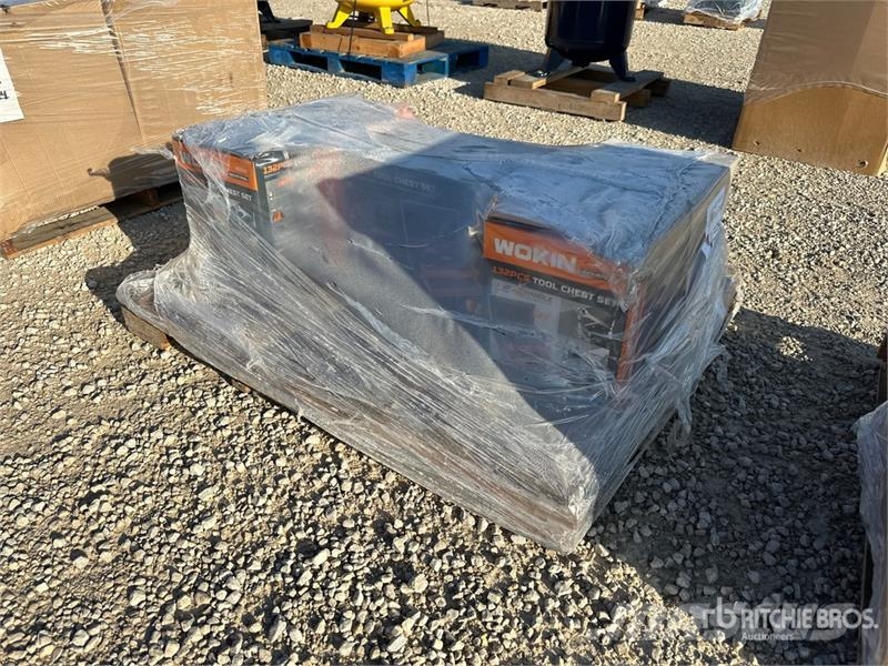 Quantity of (3) Wokin 132 Piece Tool Chest Set Ďalšie komponenty