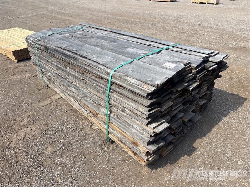  Quantity of (300) 1 in x 6 in x 8 in Fence Plank Vitle, dvigala in gradbeni dvižni sistemi